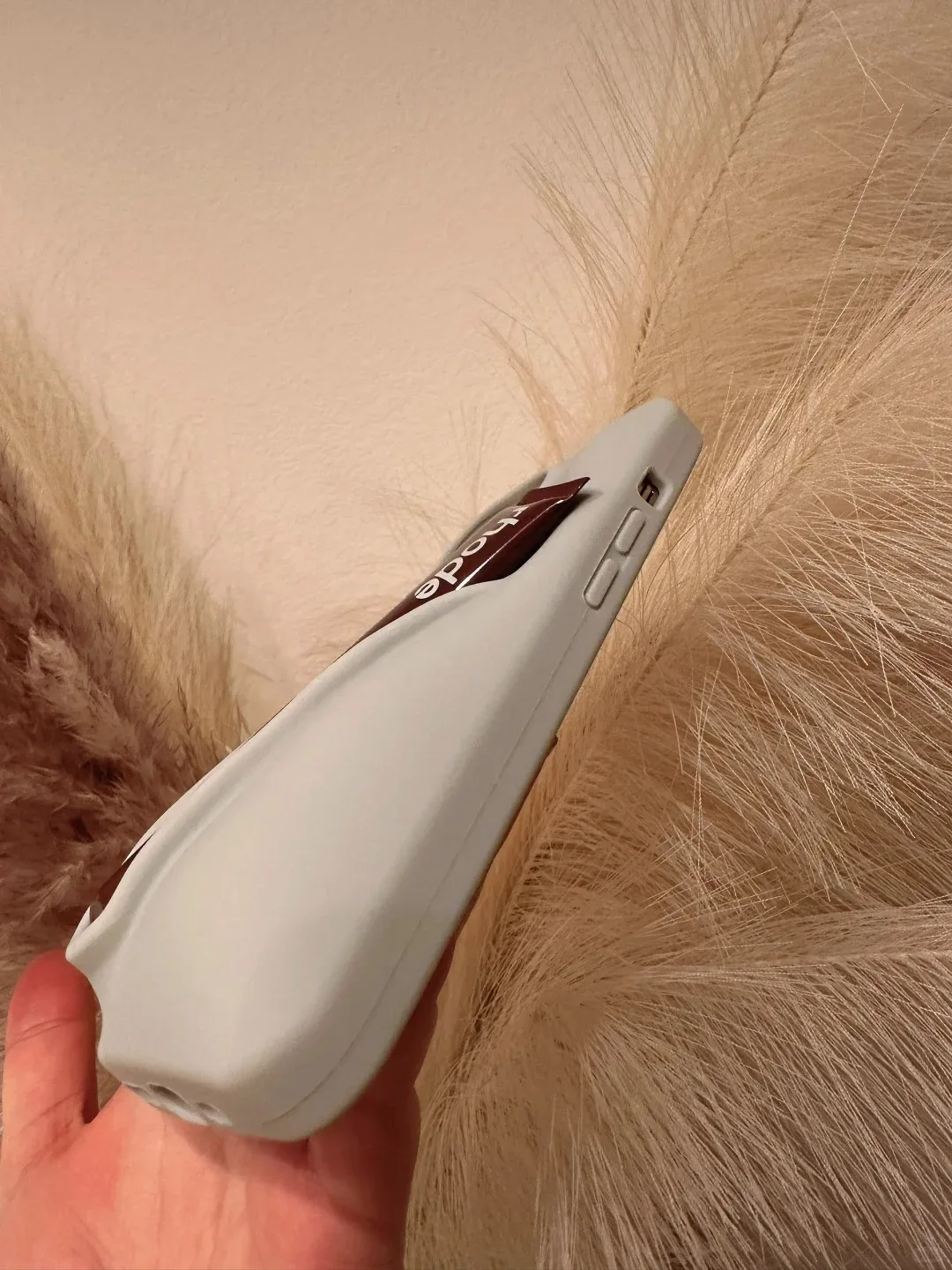 حافظة هاتف صيفية محدودة لهاتف آيفون 17 16 15 14 13 12 11 Pro Max Plus 16E حامل ملمع شفاه هوائي من السيليكون غير اللامع مع صندوق