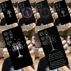 Tree Of Gondor Lotrs Case For Samsung Galaxy S24 S23 S22 Ultra S8 S9 S10 Plus Note 10 20 Ultra S20 S21 FE Cover