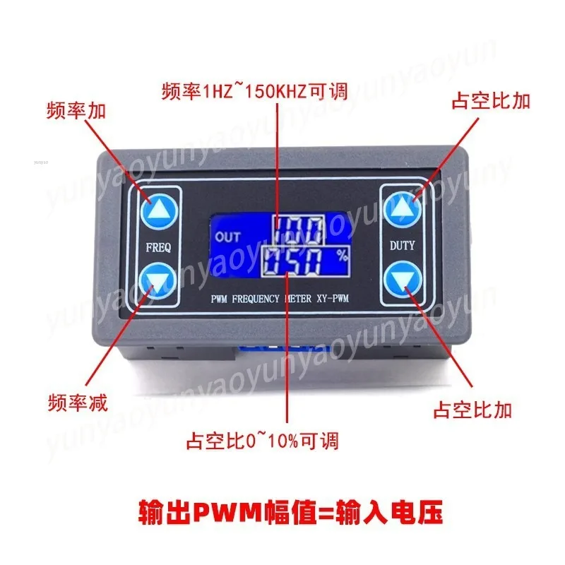 modulo-generador-de-senal-pwm-ajustable-salida-de-onda-cuadrada-frecuencia-y-ciclo-de-trabajo-ajustables-apto-para-voltaje-de-33v-30v