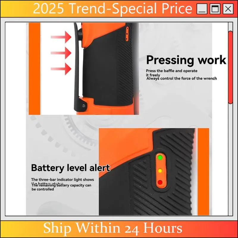 

A61Z Deals 200Nm High-Torque 90° Cordless Ratchet Wrench Set 3/8'' Angle Wrench With 12V Batteries EU Plug