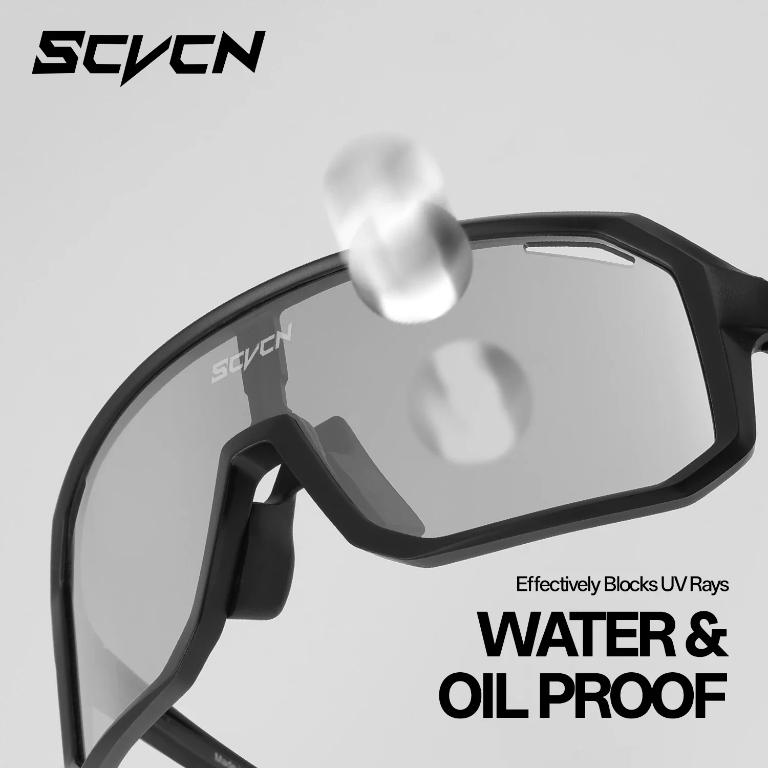 SCVCN الرجال في الهواء الطلق نظارات الطريق الجبلية دراجة الدراجات نظارات الدراجة UV400 نظارات الرياضة النساء القيادة التنزه تسلق النظارات الشمسية #5