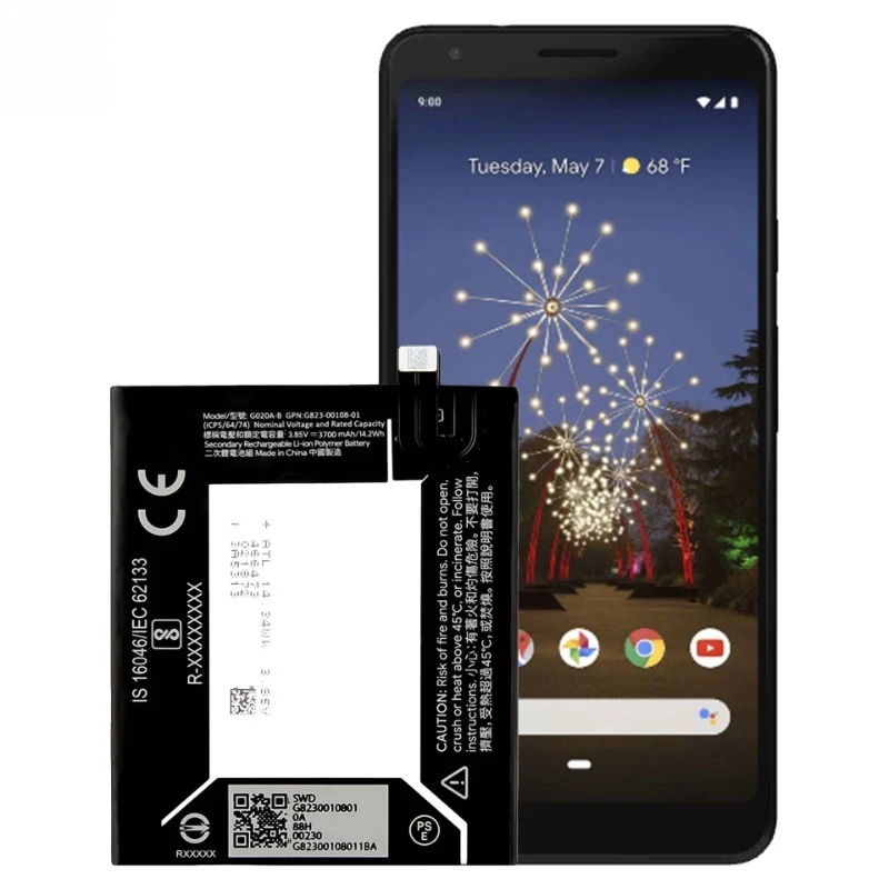 3700mAh Suitable for Google Pixel 3A XL G020A - B Mobile Phone Batteries