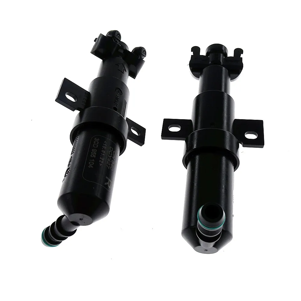 Left and right headlight washer nozzle cleaning spray 1 set of pump motor 3CD955103 3CD955104 for VW Passat B6 3C 2006 - 2011