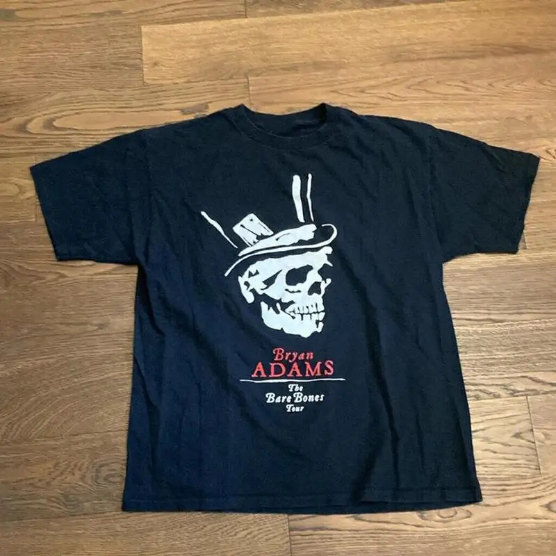 New Bryan Adams The Bare Bones Tour For Fans S 5XL T Shirt DN70