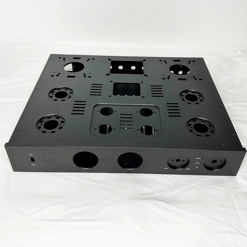 Universal push-pull chassis Aluminum alloy power amplifier Front stage box audio DIY chassis All aluminum case