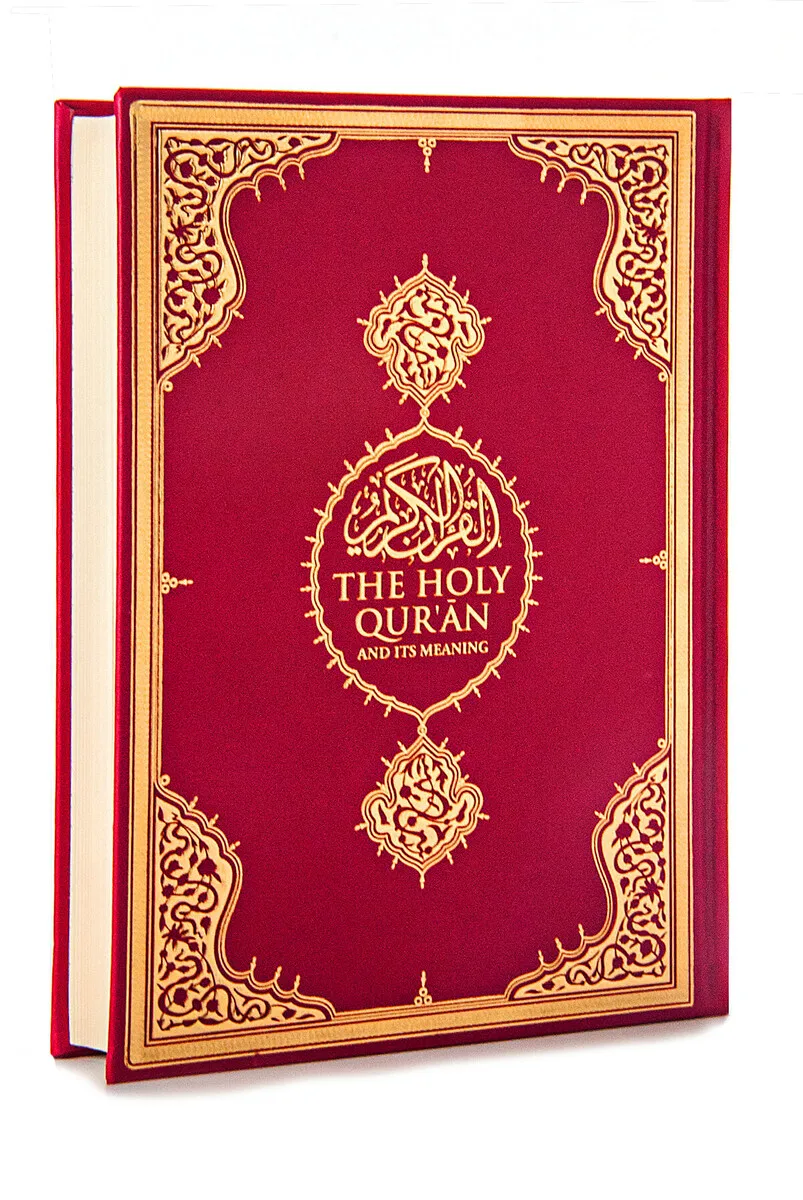 The Holy Quran & English Meal muslim your book Islamic goods Amine Eid Mubarak Koran gift set Amen Cami kaaba arabic books