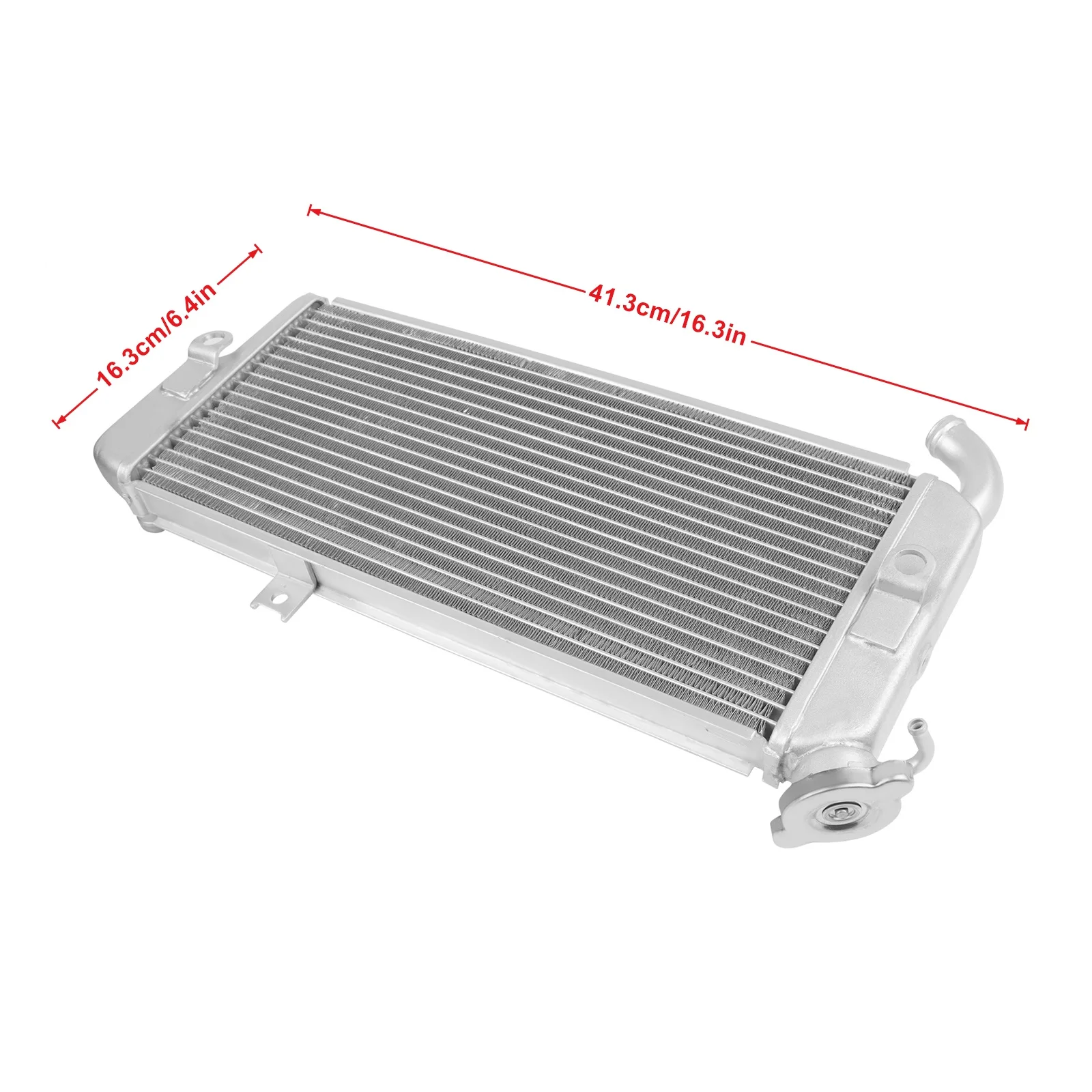 For Kawasaki Ninja 650R ER-6N ER6N EX650 ER6N 2009 2010 2011 Motorcycle CNC Engine Radiator Cooler Cooling Water Tank Protector