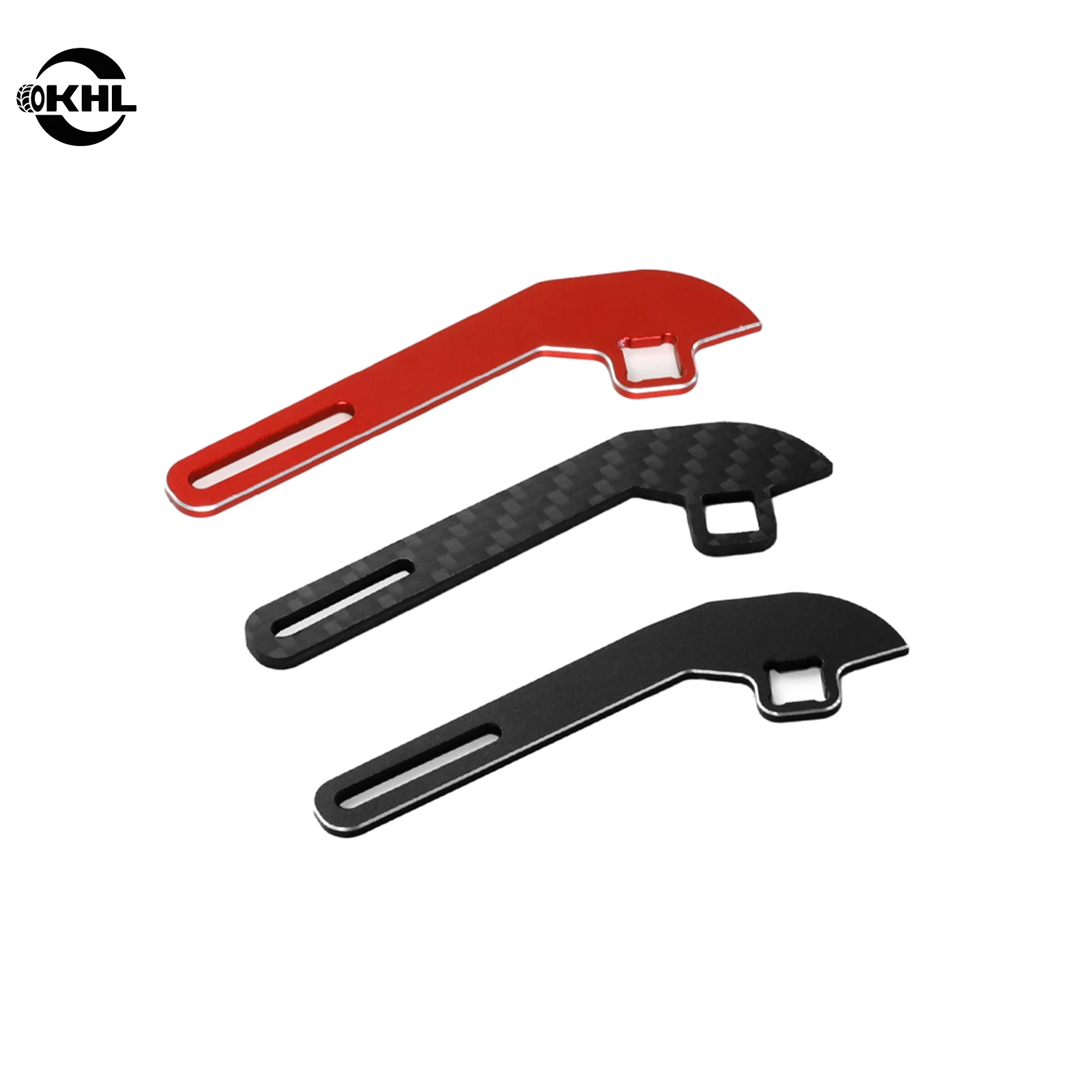 OKHL NB4 Thumb Lever One Handed Control Adapter Adjustable Slide Aluminum Carbon Fiber for Flysky Noble NB4 NB4 Pro Lite