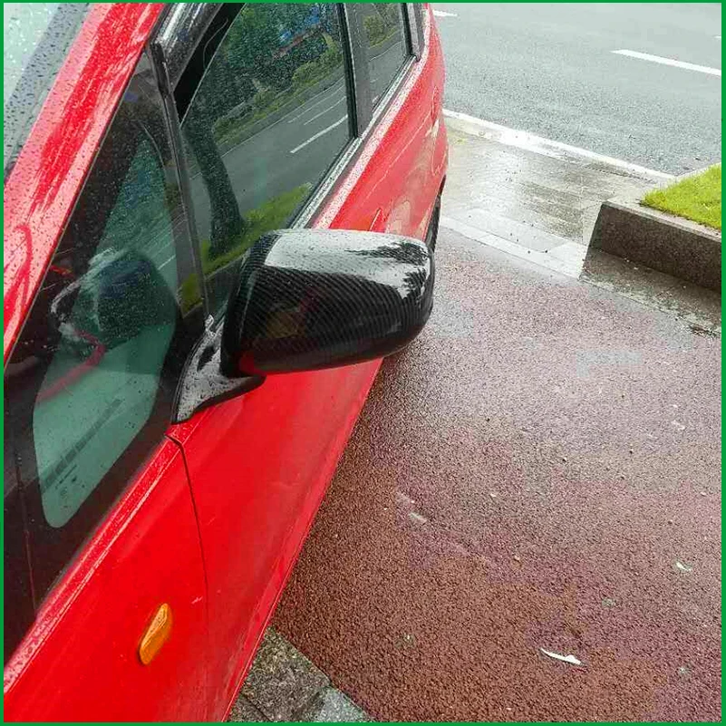 Exterior Rearview Mirror Cover Housing Case For HONDA FIT JAZZ 2009 2010 2011 2012 2013 GE6 GE8 Rearview Mirror Cover Shell