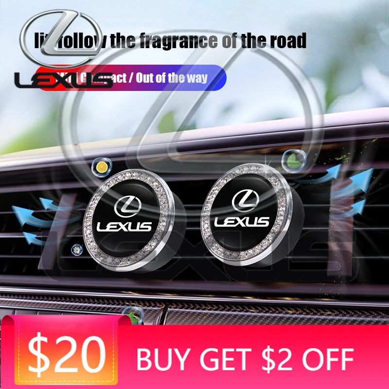 

Ароматизатор-диффузор для вентиляционных отверстий автомобиля с эмблемой Lexus F SPORT IS250 IS200 CT200h GS300 LS430 RX450h LX570 IS300 ES30