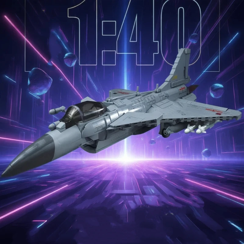 

Building Block Assembly Military Aircraft Model J-10c Fighter Jet Assembly Aircraft Model Boy Birthday Gift Aviation Collection