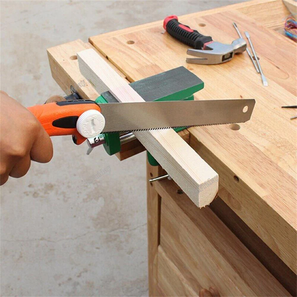 Bench Vise With Anvil Small Household Table Vise Flat Knocking Flat-Nose Pliers Multi-Functional Clamp Handmade Diy Tool