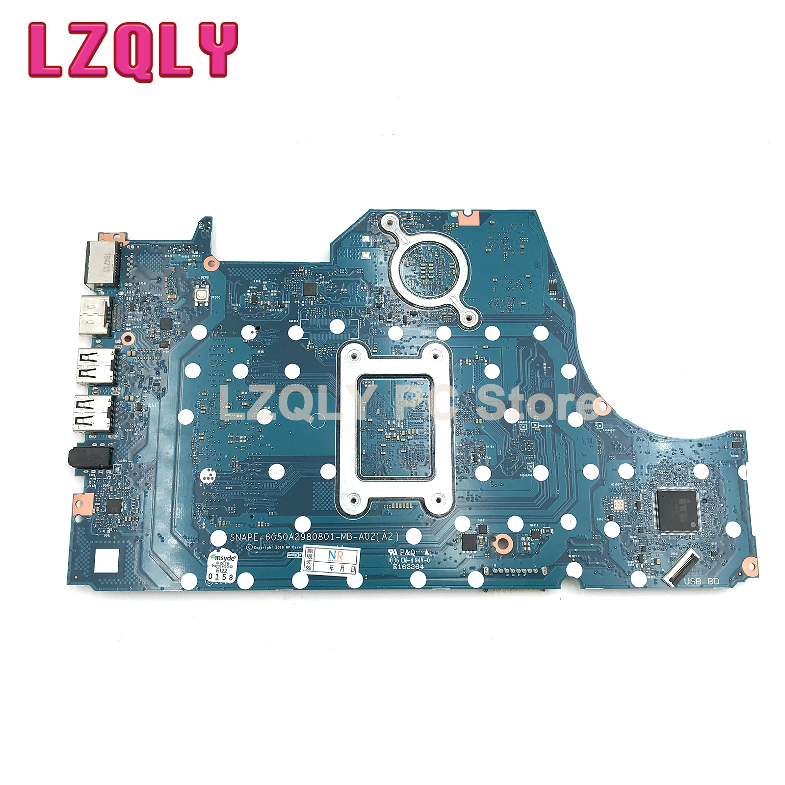 LZQLY FOR HP Pavilion 17-BY 6050A2980801-MB-A01(A1) L22745-001 L22745-601 Notebook Motherboard N4000/N5000CPU M520 2G GPU DDR4