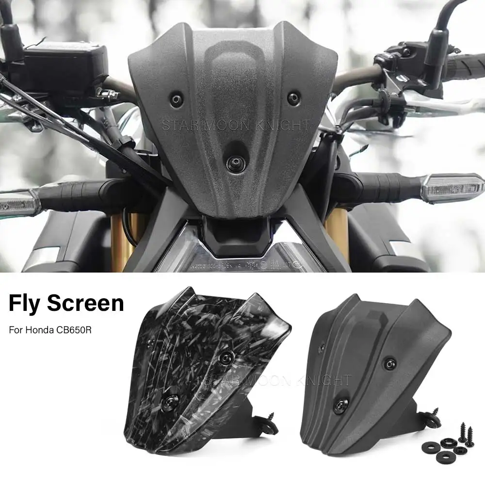 

Small Wind Screen Fairing For Honda CB650R CB 650R 2024+ New Fly Screen Protector Accessories