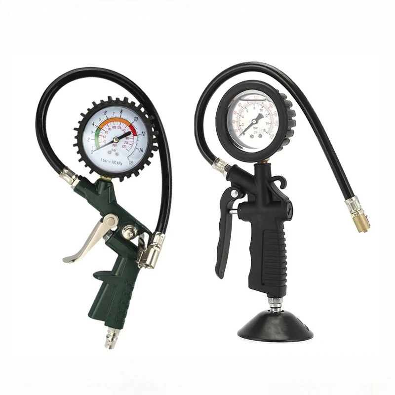 

High Precision Digital Tire Pressure Gauge with Inflator for Car Truck SUV Air Compressor Pump Auto Accessory