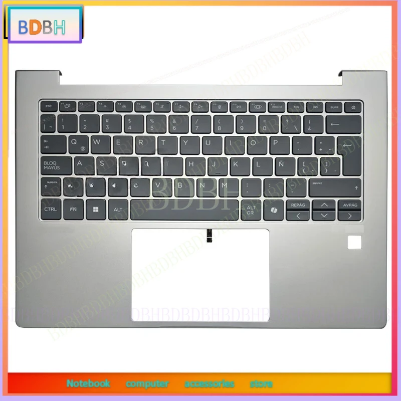 NEW FOR Probook 445 G11 440 G11 Latin/Spanish/French Keyboard Palmrest Case Cover