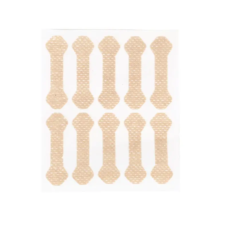 10-30 قطعة ملصقات تصحيح الأظافر نام أظافر مصحح بقع العلاج استعادة مصحح باديكير الرعاية أداة