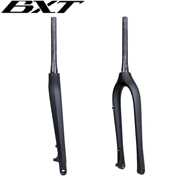 BXT-Full Carbon Bicycle Fork, Mountain Bike, Thru Axle, MTB Bike, 27.5 in, 110x15mm, 100x15mm, Newest