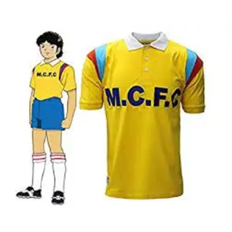 

2025 yiyi Captain Tsubasa Football Kit, Breathable Sports POLO, Customizable Numbers and Names, High Quality Clothing