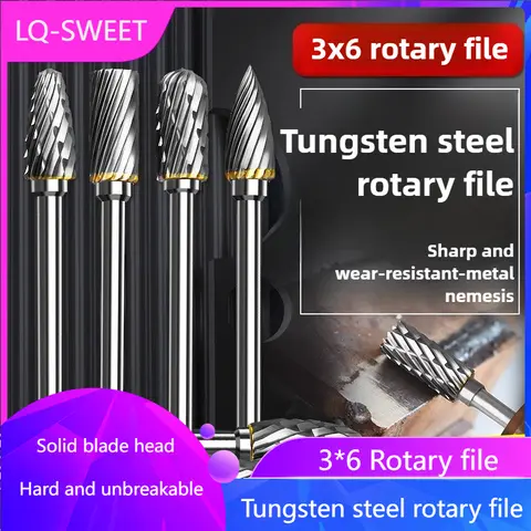 Tungsten Steel Milling Cutter Head, Carbide Rotary File, Electric Grinding Head, Alloy Cutter Head, Grinding Head