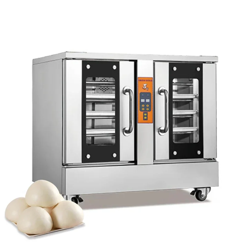 Double open door Horizontal Proofer Fermentation Dough Proofing Cabinet Pastry Oven Bread Proofer Machine for bakery