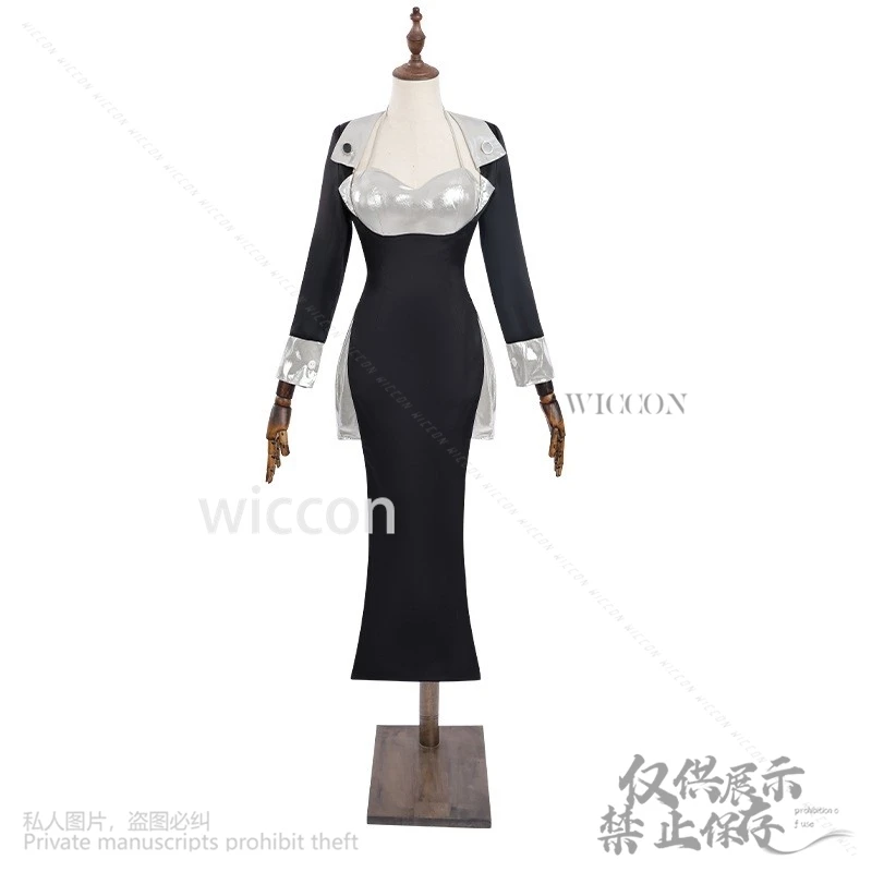 Anime gra Zenless Zone Zero Cosplay Jane Doe kostium seksowna sukienka Lolita peruka rekwizyty ogon ucho Halloween zestaw bożonarodzeniowy dostosowane