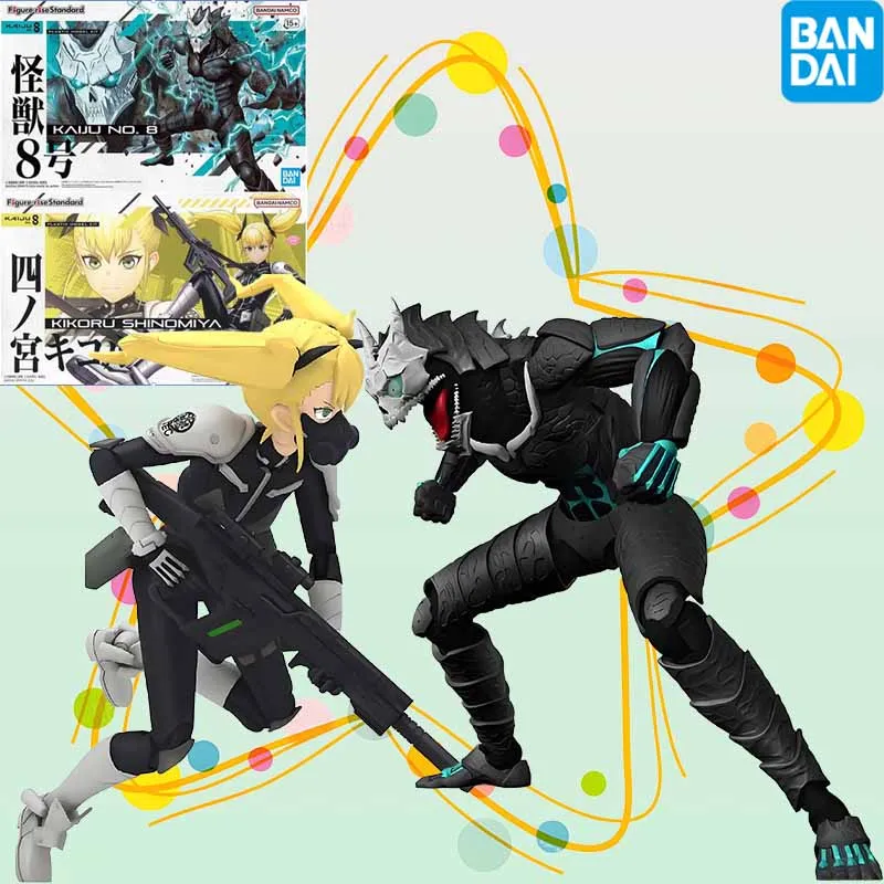 

Высокое качество Bandai, натуральная фигурка GUNDAM, стандартная FRS kaiju No.8 KIKORU SHINOMIYA, аниме-фигурка, сборная модель игрушки