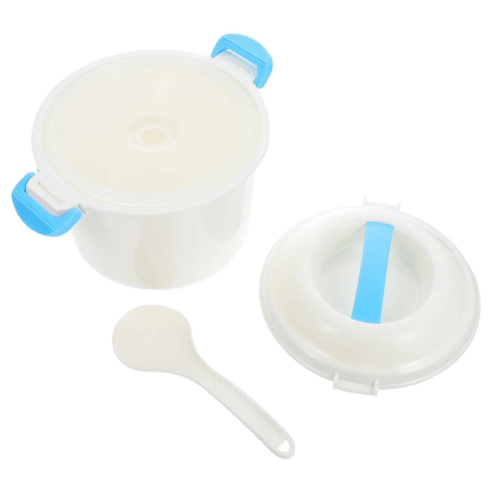 

Microwave Rice Cooker Household Micro-wave Oven Microwaveable Steamer Plastic Pasta Pot