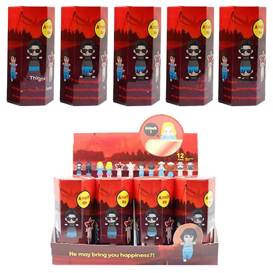 Hot 12 stücke Anime PVC Blind Box Serie Anime Figuren Mini Statue Peripherie Schreibtisch Ornamente Puppe Fans Kinder Halloween Geschenke