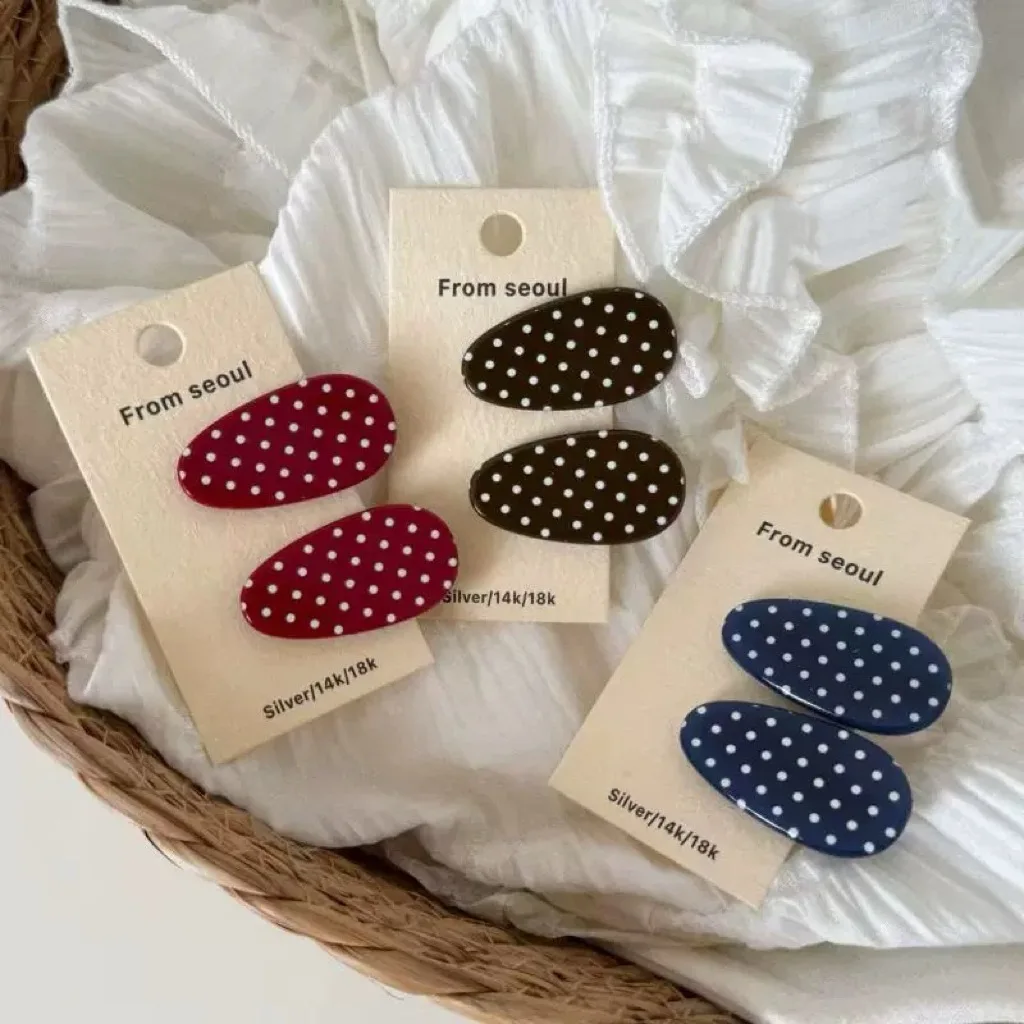 Yhj 2PCS Cute Polka… - image