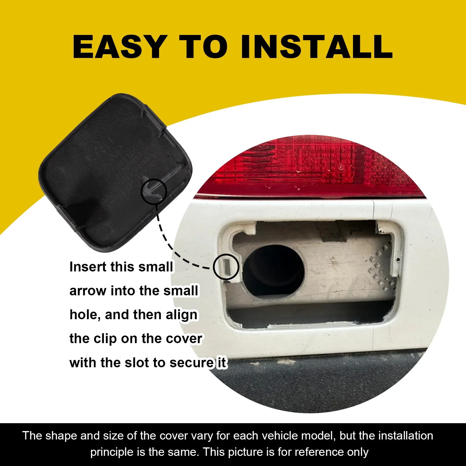 For Toyota Prius V 2012 2013 2014 Front Bumper Tow Hook Cover Cap Trailer Cover Cap Car Accessories 5212847902 5212747902