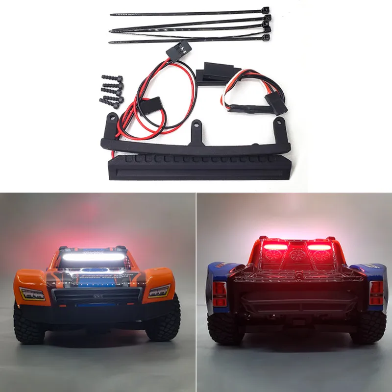 RC Lamp Kit For TRAXXAS Mini Slash 4WD 108164-1 Front Rear LED Light Set Precise Fit High Brightness RC Spare Parts