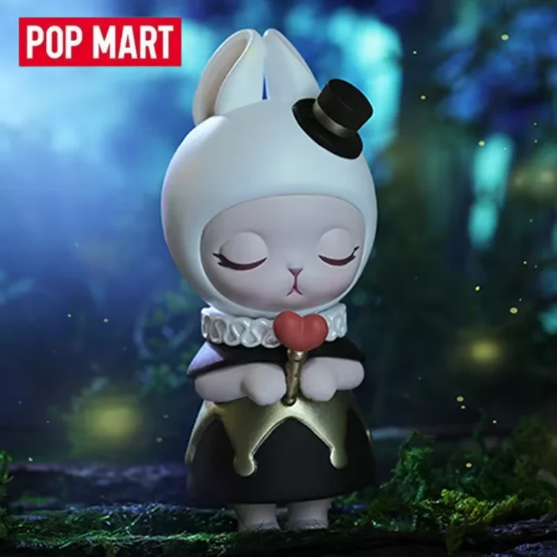 

POP MART Bunny Forest Series, натуральная слепая коробка, загадочная коробка, сумка для догадок, игрушки, кукла, милая аниме-фигурка, настольная