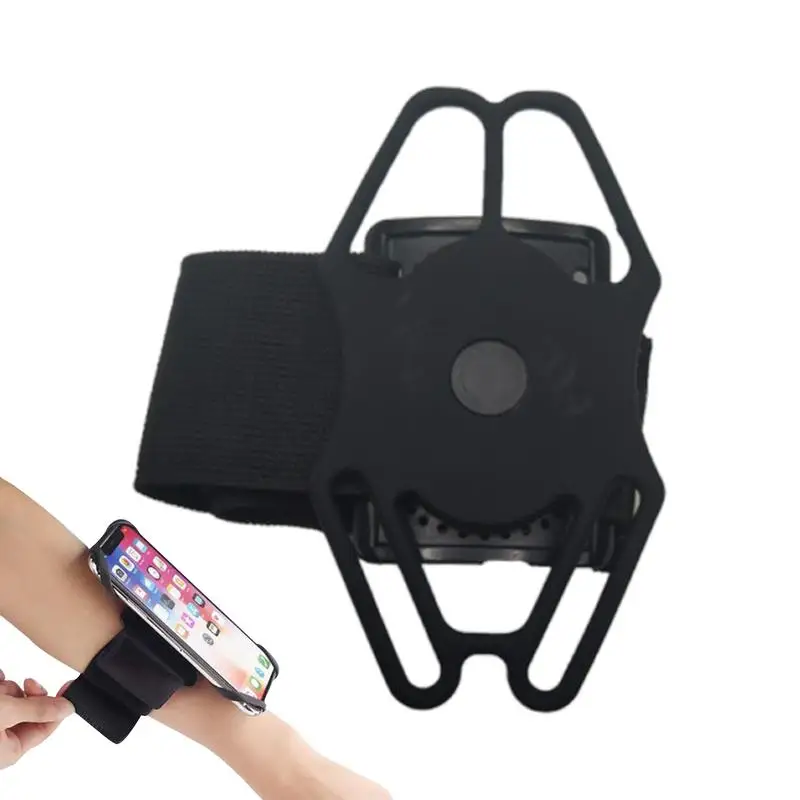 Mobile Phone Holder For Running Sports Armbands 360 Degree Rotatable Forearm Armband for Outdoor Jogging Hiking Biking