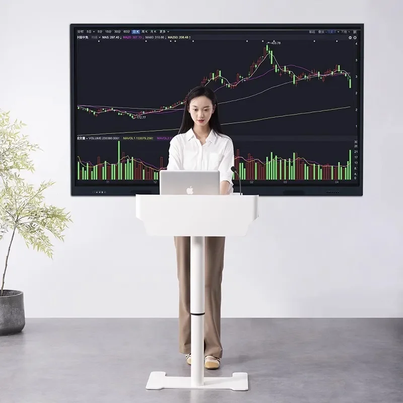 for Podium Speech Simple Modern Welcome Reception Desk Shopping Guide Presiding Master Desk Lifting Table