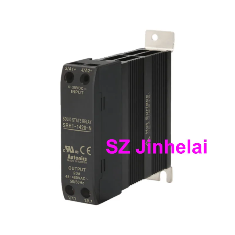 Imagem -02 - Autêntico Original Autonics Monofásico Relé de Estado Sólido Din Rail Ssr Srh11215-n Srh1-1220-n Srh1-1420-n Srh12420-n