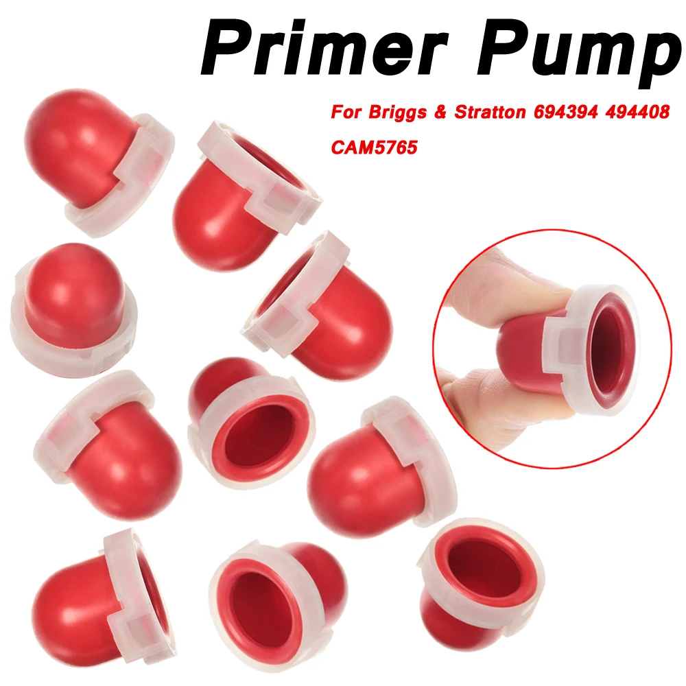 1/3/5/10pcs Fuel Pump Primer 120-178 For Briggs & Stratton 694394 494408 CAM5765 DIY Tool