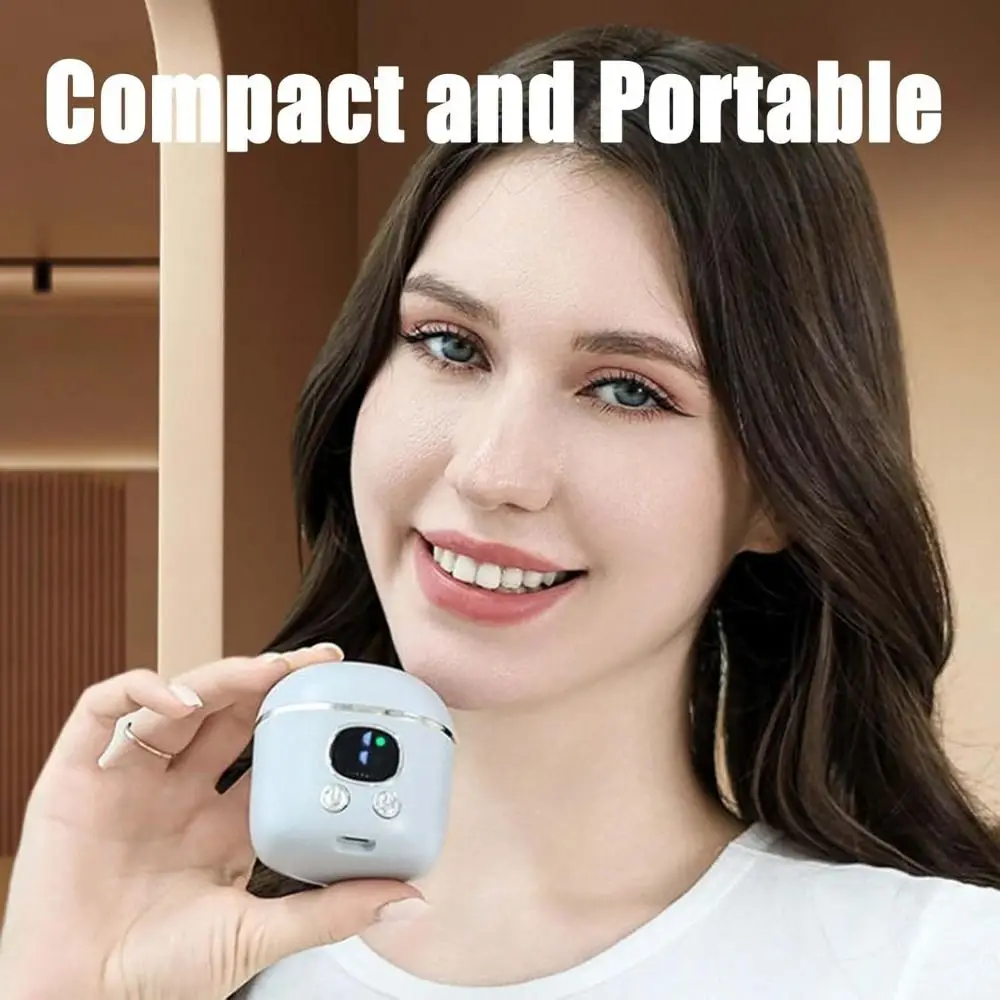 

Регулируемая электрическая машинка для стрижки ногтей с 3-ступенчатой регулировкой скорости, автоматическим триммером и LED-подсветкой для стрижки и полировки.