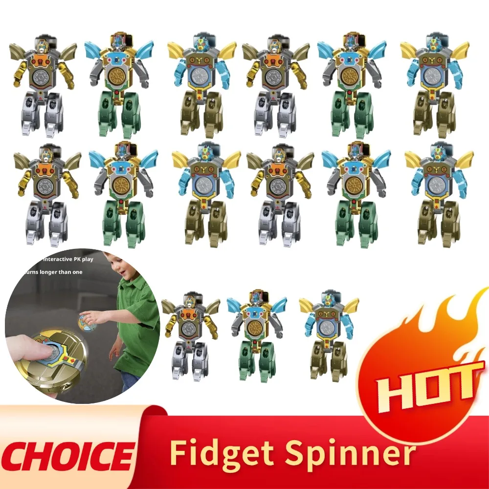 Creatieve Robot Transformatie Fidget Spinner Hand Spinner Speelgoed Antistress Stress Volwassen Zintuiglijk Speelgoed voor Kinderen Cadeau