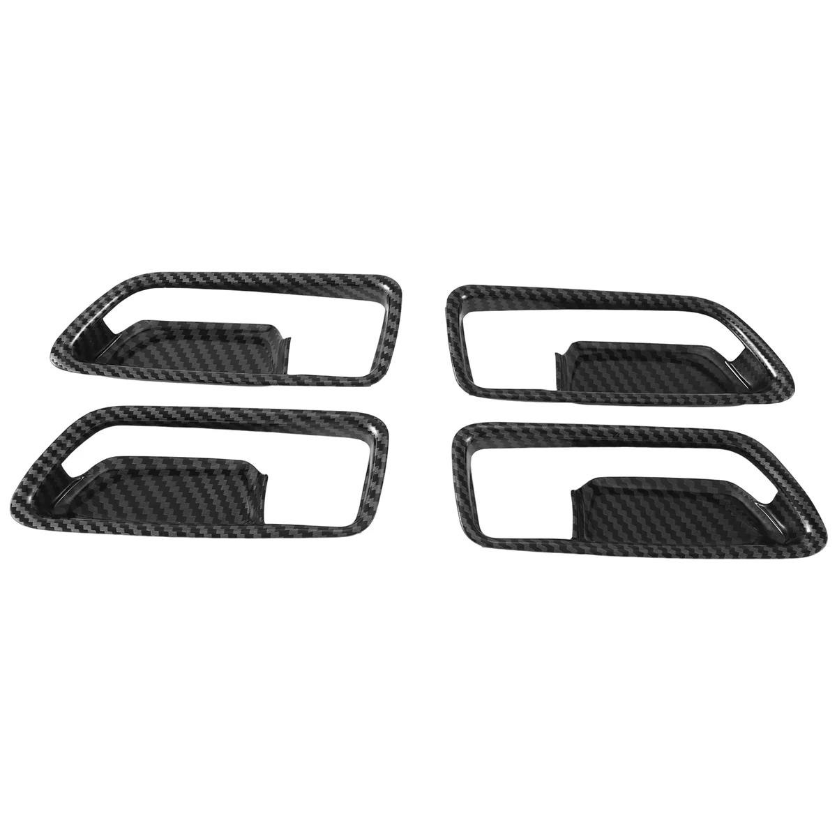 

1 Set New Door Handle Button Decoration Sticker forToyota 20 Corolla Cross Interior Handle Carbon Fibre Refit