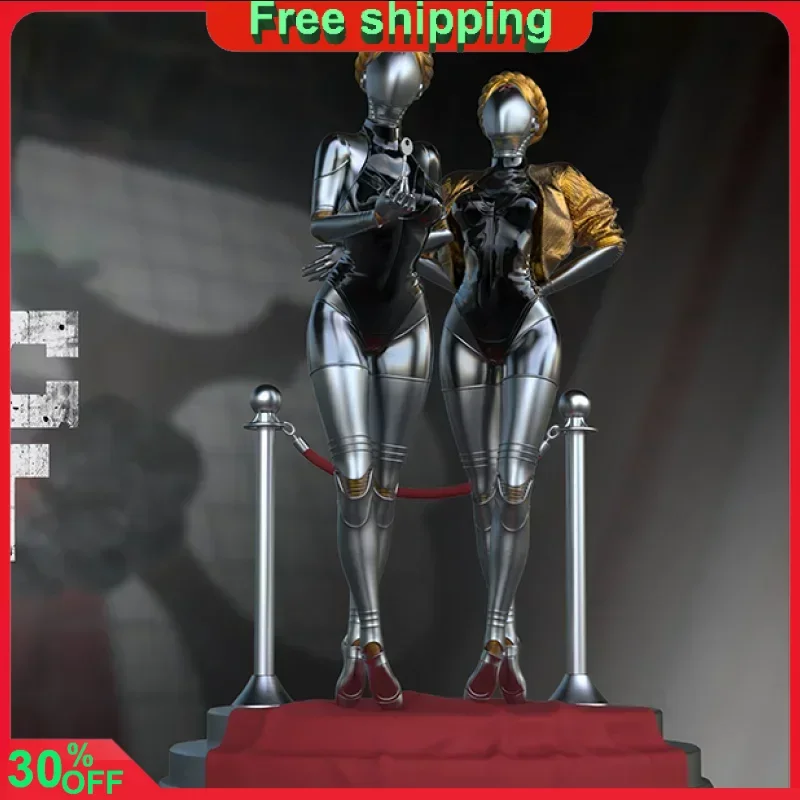 Atomic Heart Figure 20 cm Atomictwinnies Gioco Anime Action Figure Desktop Ornament Doll Toy Collection Opere d'arte Modello giocattolo per regalo