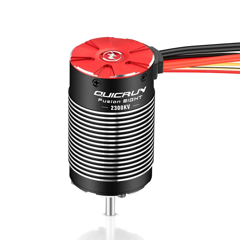 Hobbywing QUICRUN Fusion 8IGHT 2300KV Brushless Sensored Motor ESC Integrated for 1/8 RC Car Rock Crawler Power Syste