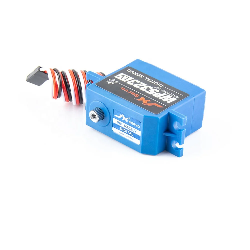 JX 23kg Digital Waterproof Servo WP5323LV 6.0V IP67 Standard Metal Gear Servo 1/8 1/10 RC Car & Boat Motors