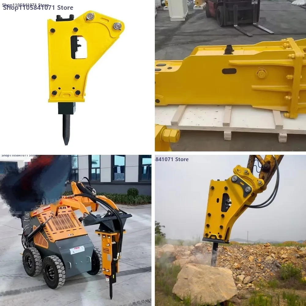 For Excavators Rock Crusher Gold Mining Breaking Hammer Hydraulic Breaker Construction Supporting Machinery Accessories Business