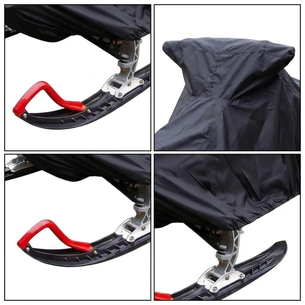 Waterproof Sled Shield Snowmobile Cover Harsh Weather Protection Reinforced Stitching For Snowmobile Transport