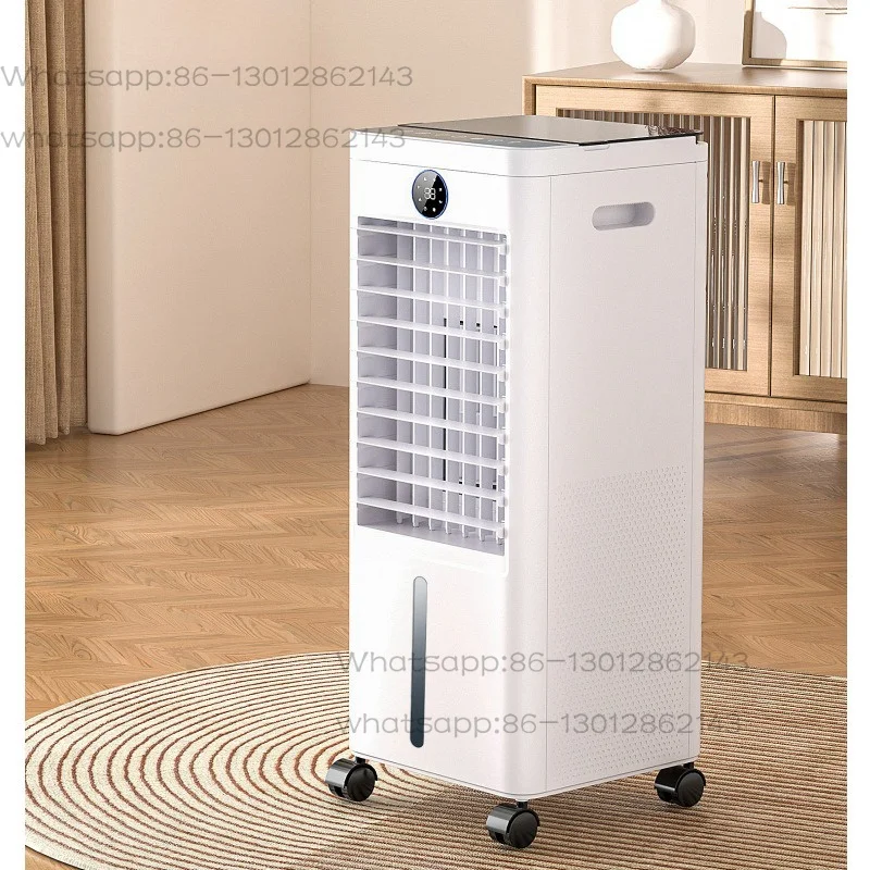 Portable Evaporative Air Cooler, Mobile Water Cooling Fan, Household Tower Air Conditioner Fan