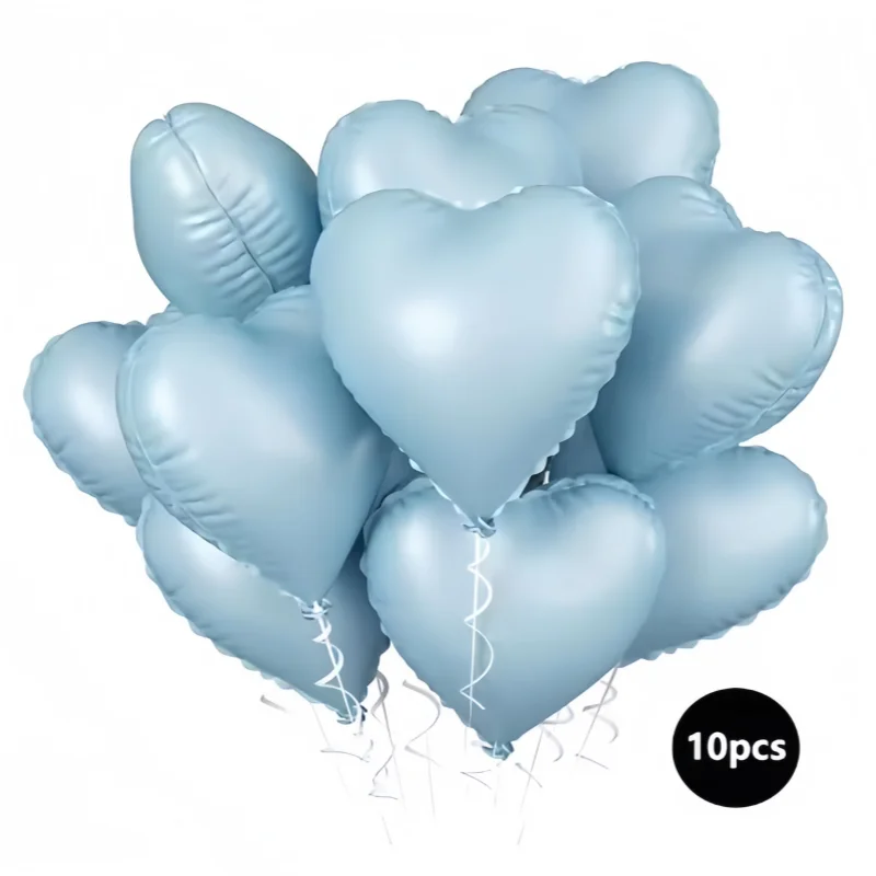 10/30/50 قطعة 18 بوصة القلب ستار بالونات خمر الوردي البيج الأخضر احباط بالونات للكبار الاطفال عيد ميلاد سعيد الزفاف DIY بها بنفسك حفلة دي #5