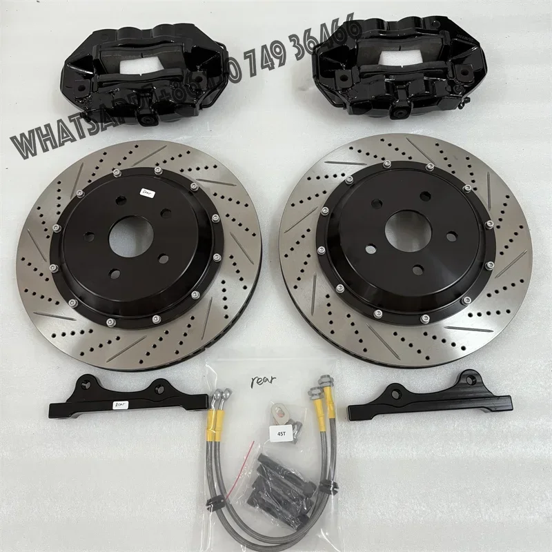 

Hot Rear 4 Pots 355x28mm Hole Line Disc for Toyota Highlander 2012 (XU40)