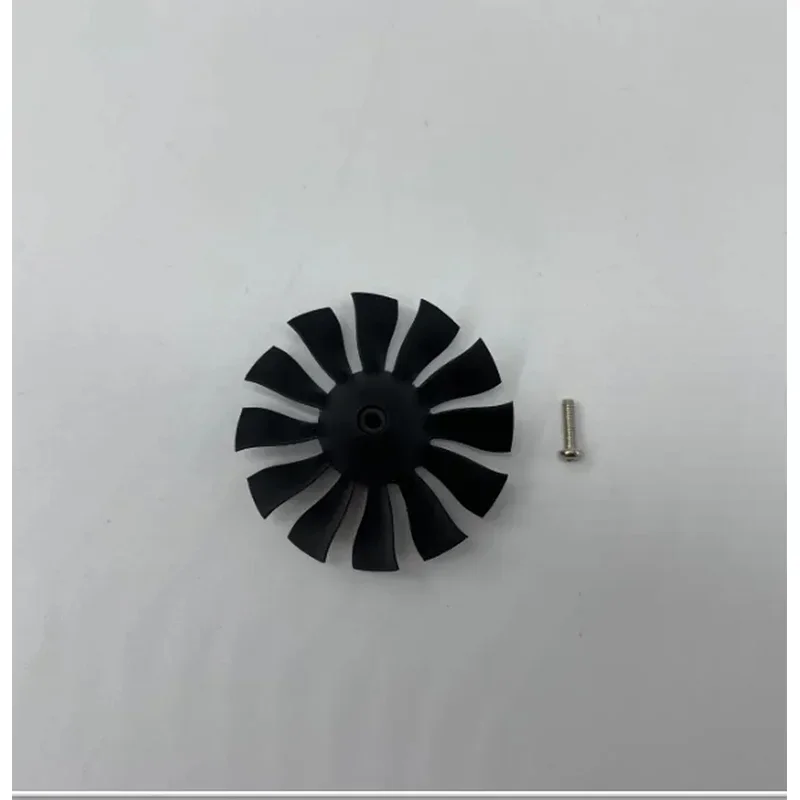Xfly Model 40mm 12 Blade EDF Ducted Fan 3/4 Power Unit System with 4S 1413-kv5000 External Brushless Motor for RC Jet Aircraft