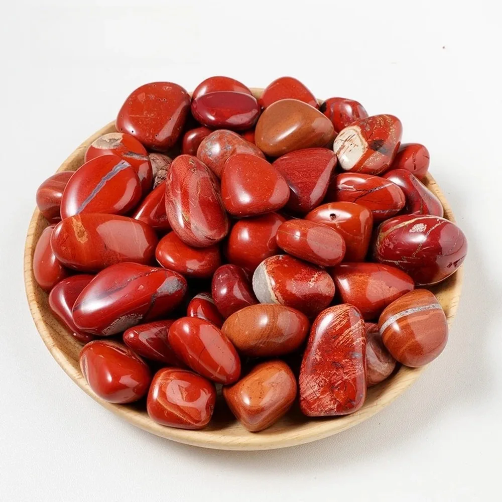 Polished Natural Quartz Gravel Tumbled Chips, 1.5-3cm Healing Crystal Stones for Aquarium, Succulent Top Dressing